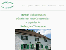 Tablet Screenshot of coenenmuehle.de